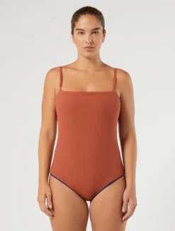 Bikini reversibile - MATTONE ROSSO