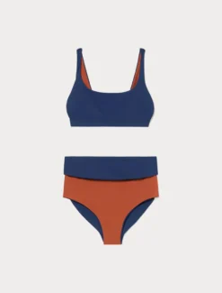 Bikini reversibile - MATTONE ROSSO