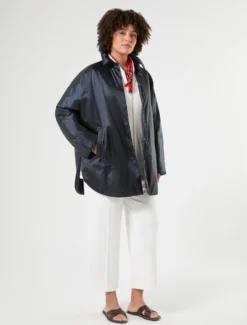 Bomber in jersey - BIANCO