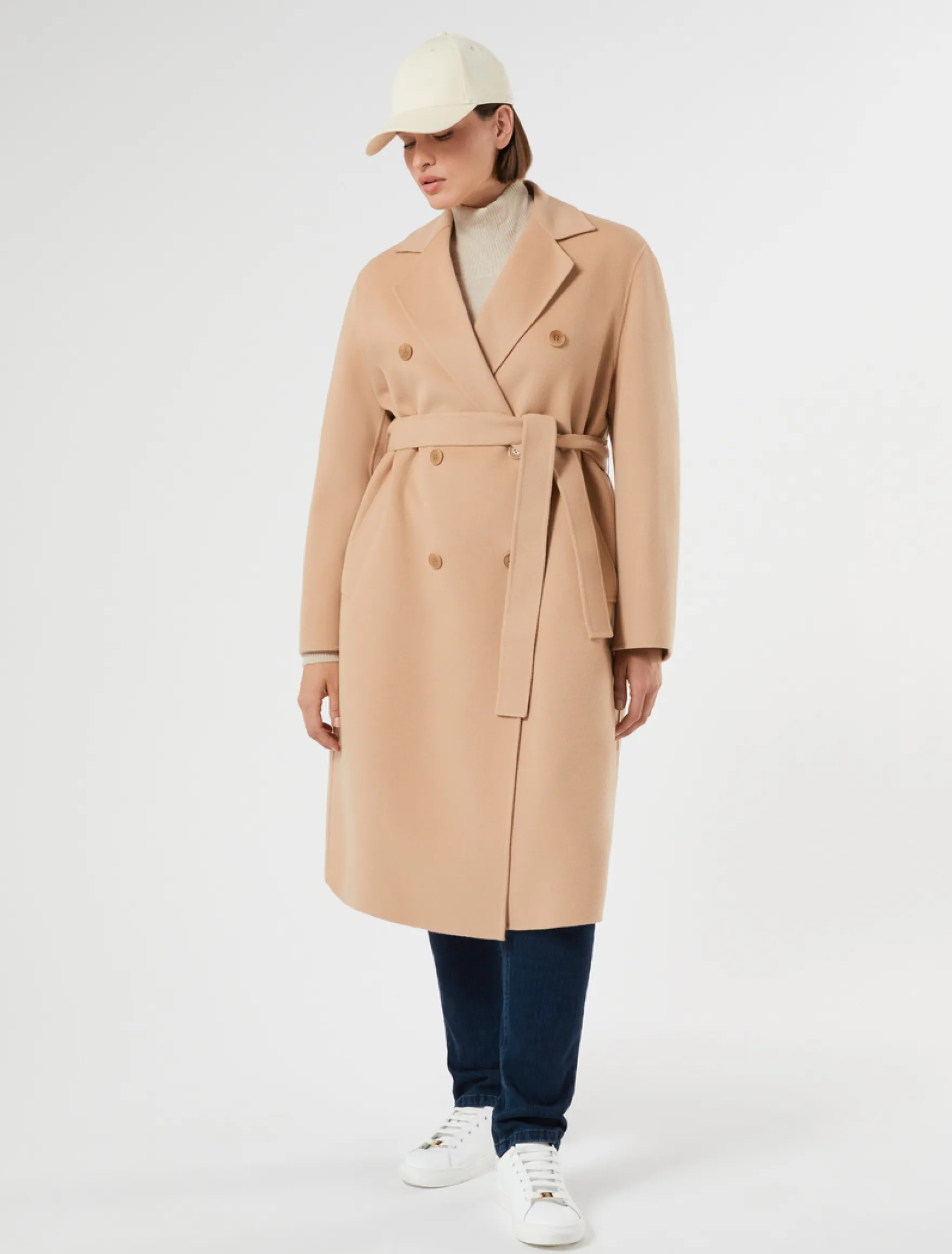 Cappotto in double di misto lana - CIPRIA