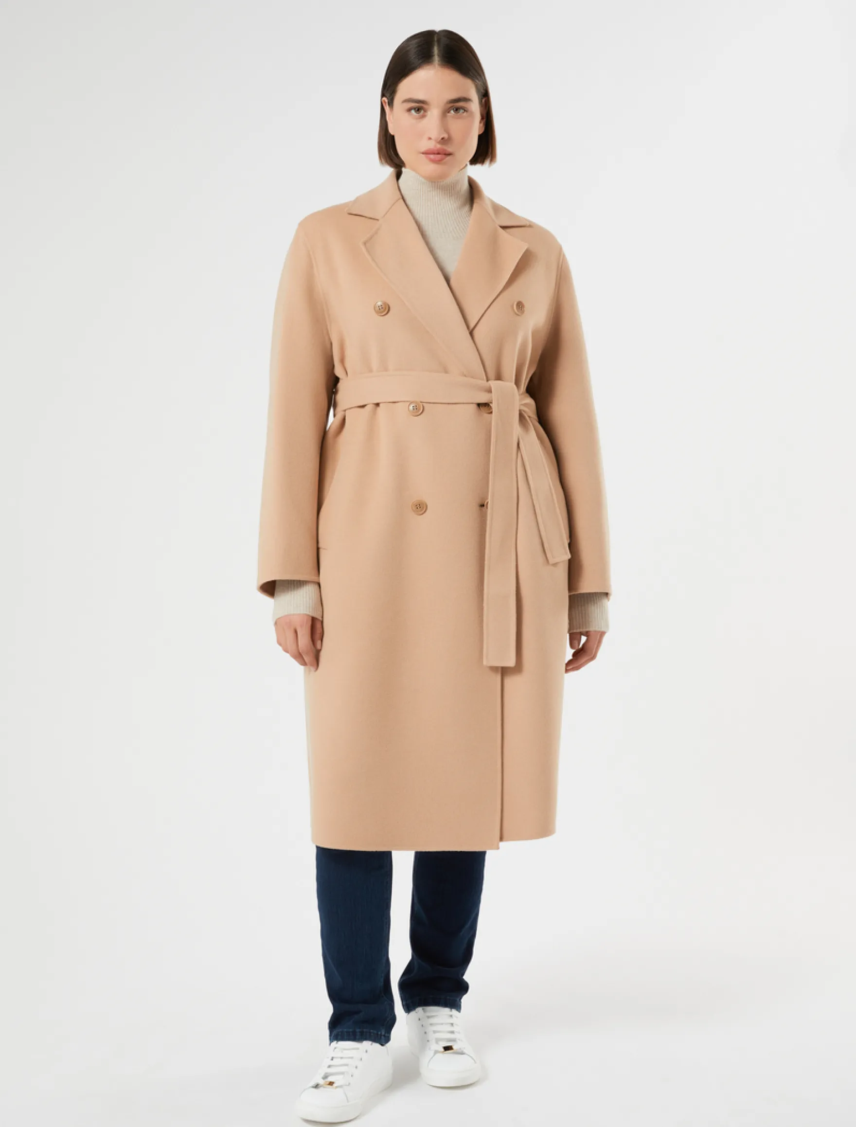 Cappotto in double di misto lana - CIPRIA