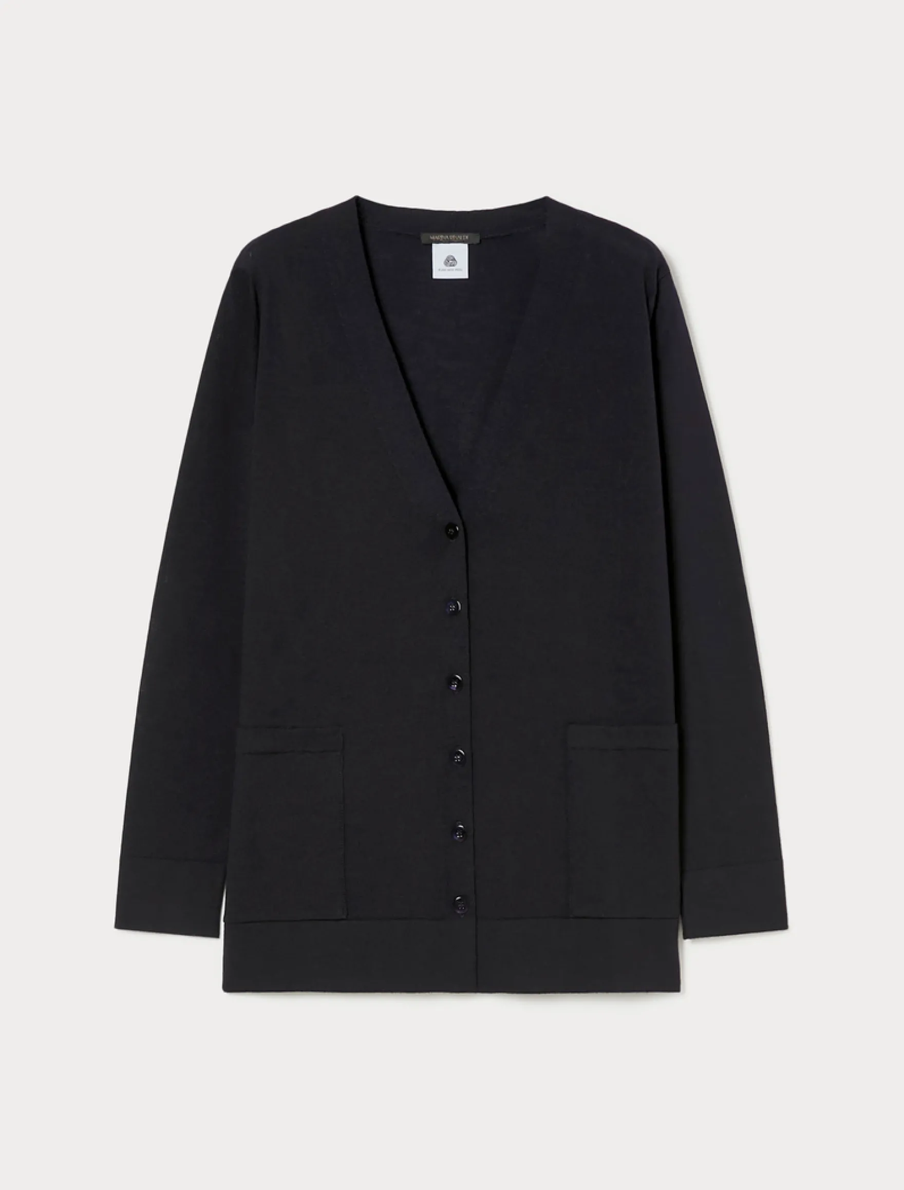 Cardigan in lana - BLU NOTTE