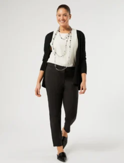 Cardigan in lana - NERO
