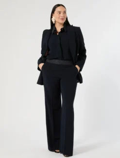 Casacca in cady - BLU NOTTE