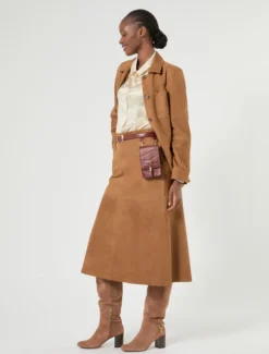 Giacca in suede - BISCOTTO