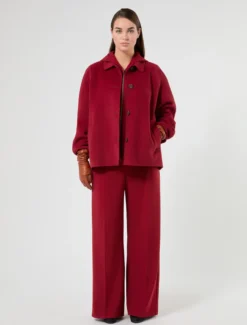Giaccone in panno double - BORDEAUX