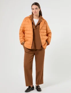 Imbottito in tela di nylon antigoccia - ARANCIO