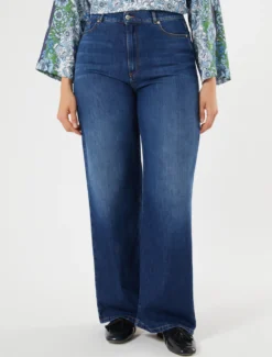 Jeans in denim indaco - BLU