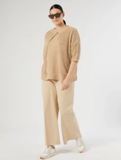 Maglia in cotone - SABBIA