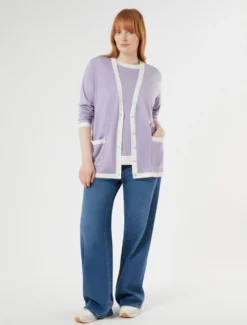 Maglia in seta e cachemire - LILLA