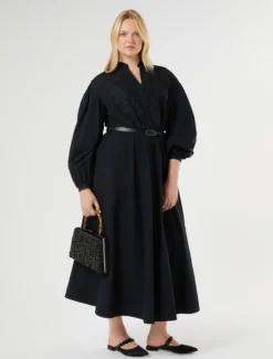 Mules in raso - NERO