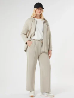 Pantaloni in jersey double - TORTORA