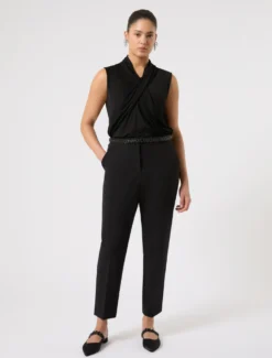 Pantaloni in jersey - NERO