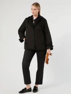 Pantaloni in jersey stampato - NERO