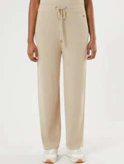Pantaloni in maglia - BEIGE