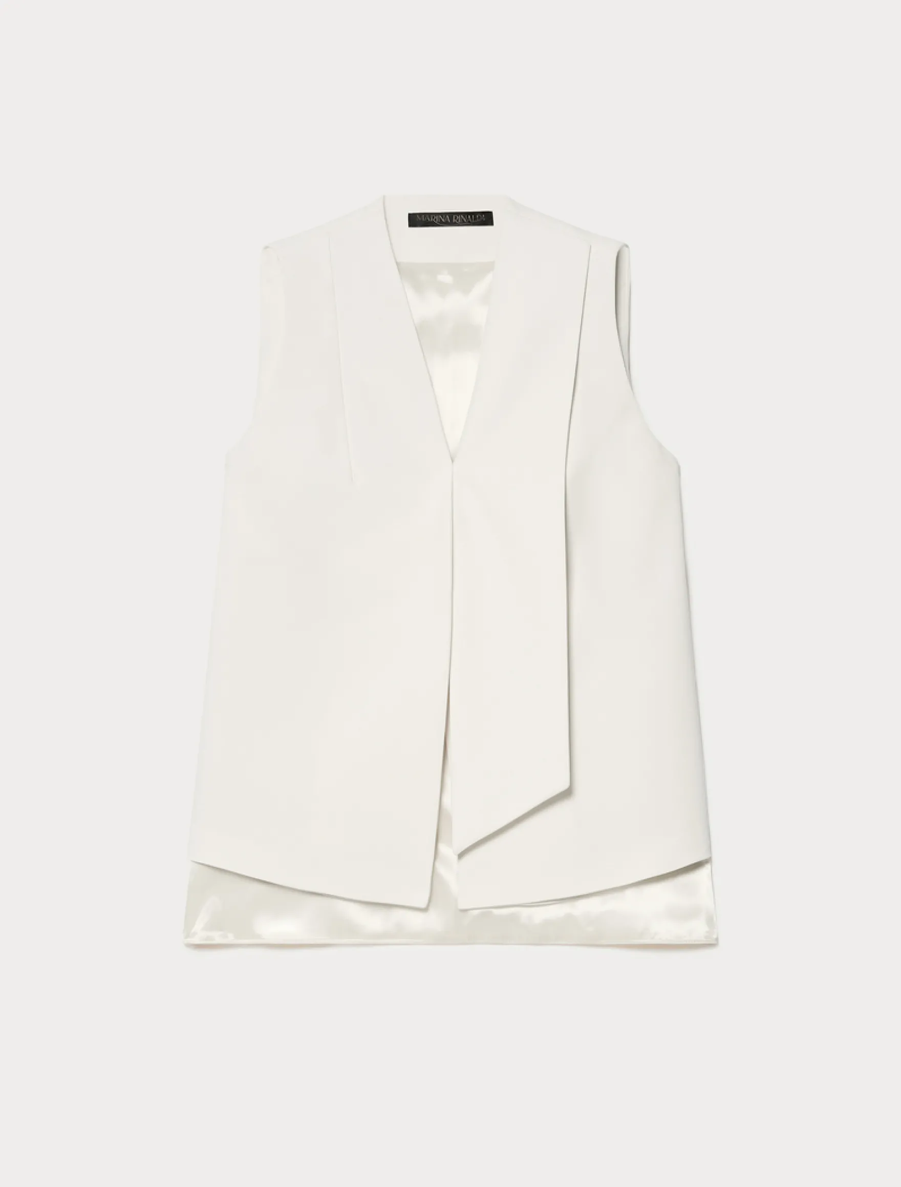 Top in cady - BIANCO AVORIO